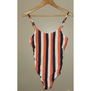 SHEKINI Women's LARGE One Piece Swimsuit Tummy Control Sexy Bathing Suit